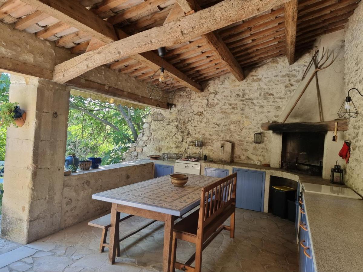 Montségur-sur-Lauzon Le Pigeonnier, Gite Des Lucioles En Provence מראה חיצוני תמונה